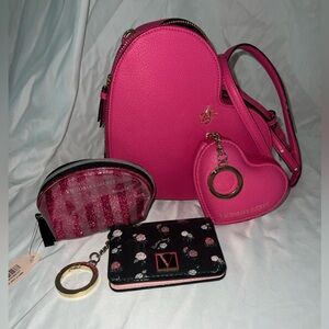 Victoria secret heart bag bundle